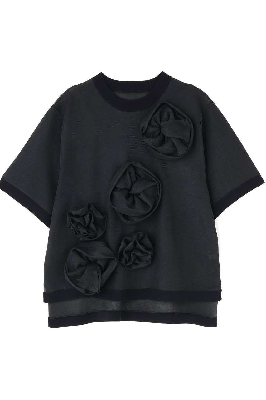 【アドーア/ADORE】のブロッサムニット インテリア・キッズ・メンズ・レディースファッション・服の通販 founy(ファニー) 　ファッション　Fashion　レディースファッション　Fashion for Women　トップス・カットソー　Cut & Sew Tops　ニット　Knit Tops & Sweaters　カジュアルプルオーバー・ニットトップス　Pullovers & Knit Tops / Casual Pullovers　アクセサリー　Fashion Accessories　夏　Summer　新作・新入荷　New Arrivals / New In　春　Spring　S/S・春夏　SS, Spring/Summer, Warm Season　ブラック|ID: prp329100004906172 ipo3291000000036731757