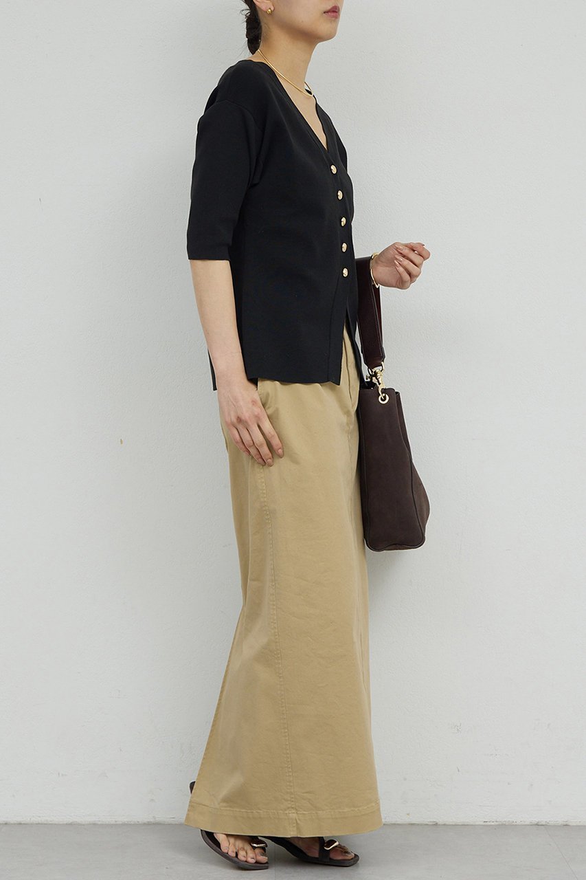 【ガリャルダガランテ/GALLARDAGALANTE】のペプラムニットカーデ 人気、トレンドファッション・服の通販 founy(ファニー) 　ファッション　Fashion　レディースファッション　Fashion for Women　トップス・カットソー　Cut & Sew Tops　ニット　Knit Tops & Sweaters　カーディガン・羽織り　Layered Style Cardigans　カーディガン　Cardigan, Knitwear　ベーシック　Basic, Essential　ペプラム　Peplum, Flared Hem　新作・新入荷　New Arrivals / New In　羽織　Haori, Light Jacket　other-3|ID: prp329100004906176 ipo3291000000036731787