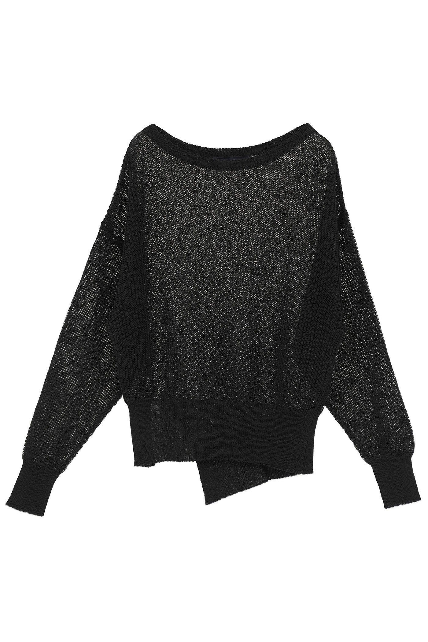 【マルティニーク/martinique】のローゲージシアープルオーバー インテリア・キッズ・メンズ・レディースファッション・服の通販 founy(ファニー) 　ファッション　Fashion　レディースファッション　Fashion for Women　トップス・カットソー　Cut & Sew Tops　ニット　Knit Tops & Sweaters　カジュアルプルオーバー・ニットトップス　Pullovers & Knit Tops / Casual Pullovers　おすすめ　Recommended / Our Picks　キャミ　Camisole, Cami Top　タンク　Tank Top, Sleeveless Top　ベーシック　Basic, Essential　夏　Summer　新作・新入荷　New Arrivals / New In　畦　Ribbed Knit　ブラック|ID: prp329100004906178 ipo3291000000036731803