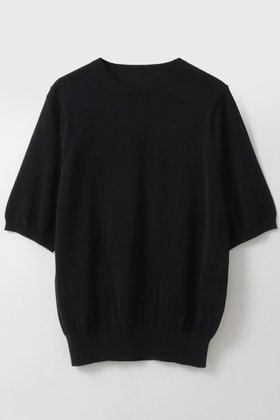 【ハー/HER.】のC/Nハーフスリーブニット 人気、トレンドファッション・服の通販 founy(ファニー) ファッション Fashion レディースファッション Fashion for Women トップス・カットソー Cut & Sew Tops ニット Knit Tops & Sweaters カジュアルプルオーバー・ニットトップス Pullovers & Knit Tops / Casual Pullovers 新作・新入荷 New Arrivals / New In |ID:prp329100004906179