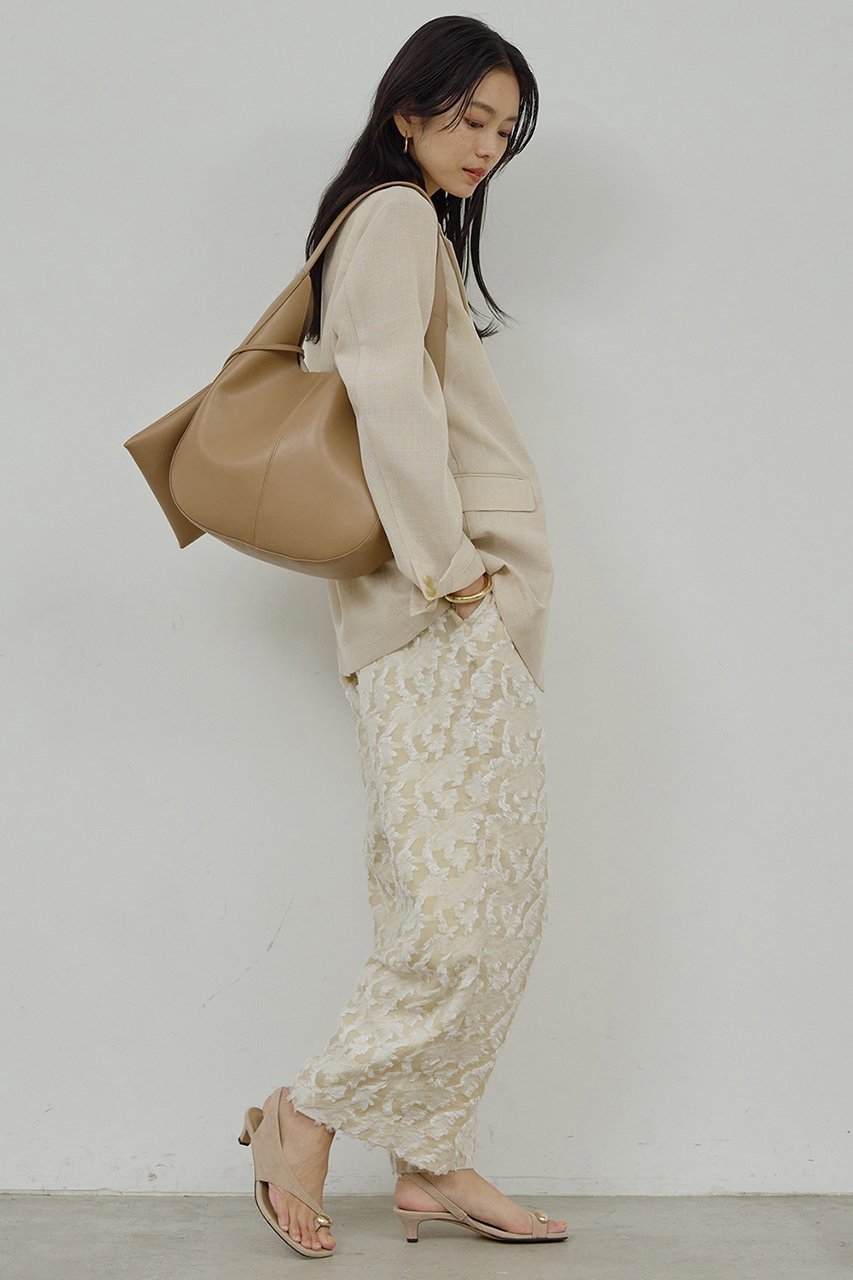 【ガリャルダガランテ/GALLARDAGALANTE】のリーフジャガードパンツ 人気、トレンドファッション・服の通販 founy(ファニー) 　ファッション　Fashion　レディースファッション　Fashion for Women　パンツ　Pants & Trousers　なめらか　Smooth, Silky Texture　シンプル　Simple, Minimal　ジャカード／ジャガード　Jacquard, Woven Pattern　リラックス　Relax, Relaxed Fit　リーフ　Leaf, Botanical Leaf　ワイド　Wide, Wide Fit　エレガント 上品　Elegant　夏　Summer　新作・新入荷　New Arrivals / New In　春　Spring　S/S・春夏　SS, Spring/Summer, Warm Season　other-3|ID: prp329100004906181 ipo3291000000036744950