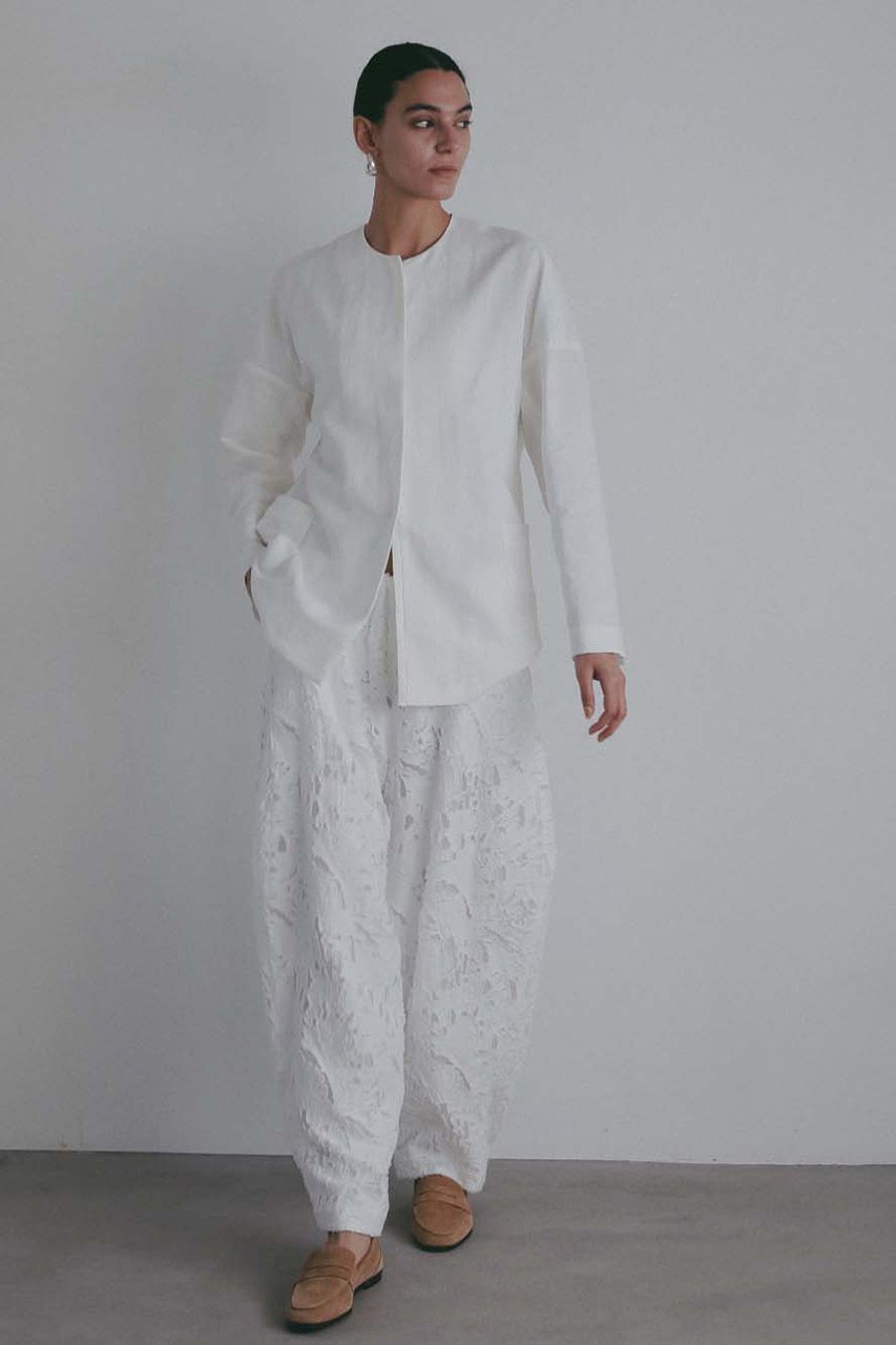 【ハー/HER.】の【4/2 12:00販売開始】カットジャカードカーブパンツ 人気、トレンドファッション・服の通販 founy(ファニー) 　ファッション　Fashion　レディースファッション　Fashion for Women　パンツ　Pants & Trousers　おすすめ　Recommended / Our Picks　ショート　Short, Short Length　ジャカード／ジャガード　Jacquard, Woven Pattern　セットアップ　Set-Up, Coordinated Outfit　新作・新入荷　New Arrivals / New In　other-2|ID: prp329100004906184 ipo3291000000036731856