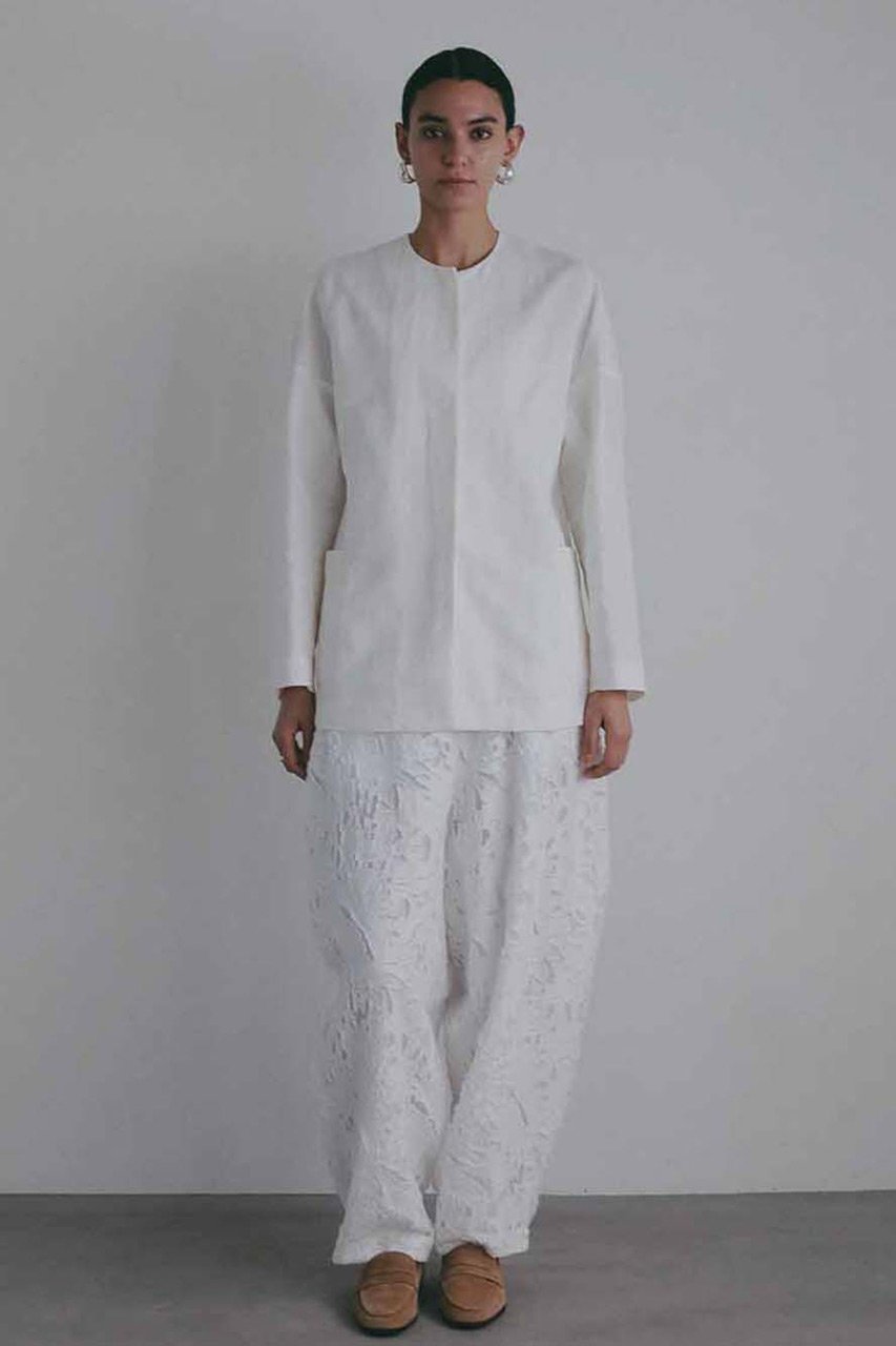 【ハー/HER.】の【4/2 12:00販売開始】カットジャカードカーブパンツ 人気、トレンドファッション・服の通販 founy(ファニー) 　ファッション　Fashion　レディースファッション　Fashion for Women　パンツ　Pants & Trousers　おすすめ　Recommended / Our Picks　ショート　Short, Short Length　ジャカード／ジャガード　Jacquard, Woven Pattern　セットアップ　Set-Up, Coordinated Outfit　新作・新入荷　New Arrivals / New In　other-8|ID: prp329100004906184 ipo3291000000036731862