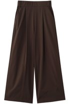 【ティアラ/Tiara】の《定番》タックワイドストレートパンツ(セットアップ可) ブラウン|ID: prp329100004906187 ipo3291000000036731877