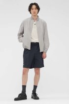 【マーガレット ハウエル/MARGARET HOWELL / MEN】のWATER REPELLENT LIGHTWEIGHT NYLON POPLIN TROUSERS ブラック|ID: prp329100004906189 ipo3291000000036731892