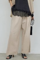 【ガリャルダガランテ/GALLARDAGALANTE】のシアーデニムパンツ ベージュ|ID: prp329100004906197 ipo3291000000036731946