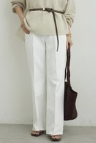 【ガリャルダガランテ/GALLARDAGALANTE】のセンタークリースフレアデニム ホワイト|ID: prp329100004906198 ipo3291000000036731955