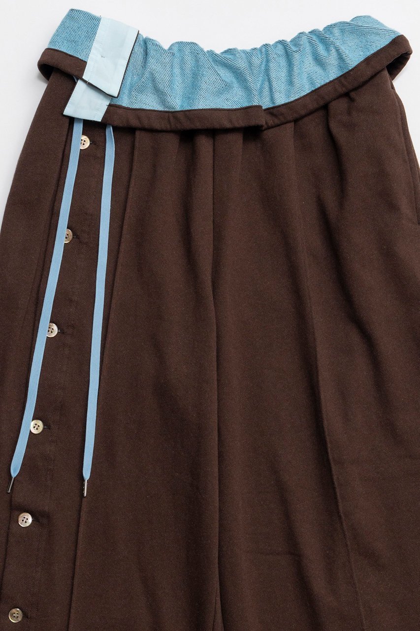 【メゾンスペシャル/MAISON SPECIAL】のButton Slit Turn-Back Sweat Pants/ボタンスリットターンバックスウエットパンツ 人気、トレンドファッション・服の通販 founy(ファニー) 　ファッション　Fashion　レディースファッション　Fashion for Women　パンツ　Pants & Trousers　バッグ　Bags　おすすめ　Recommended / Our Picks　スピンドル　Spindle, Drawcord　other-2|ID: prp329100004906201 ipo3291000000036731987