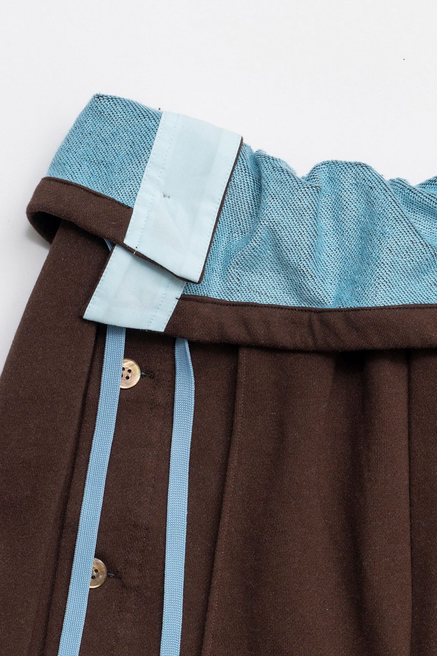 【メゾンスペシャル/MAISON SPECIAL】のButton Slit Turn-Back Sweat Pants/ボタンスリットターンバックスウエットパンツ 人気、トレンドファッション・服の通販 founy(ファニー) 　ファッション　Fashion　レディースファッション　Fashion for Women　パンツ　Pants & Trousers　バッグ　Bags　おすすめ　Recommended / Our Picks　スピンドル　Spindle, Drawcord　other-3|ID: prp329100004906201 ipo3291000000036731988