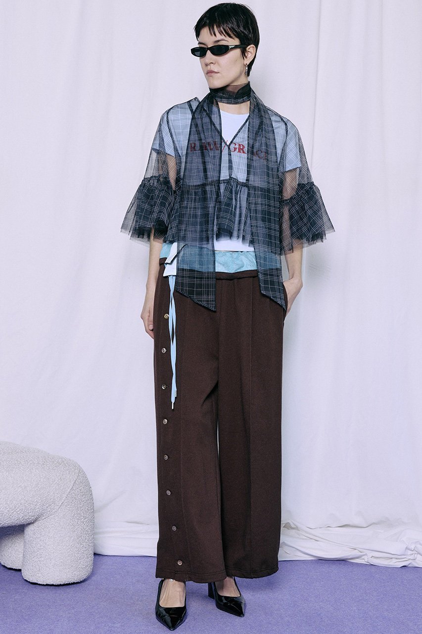 【メゾンスペシャル/MAISON SPECIAL】のButton Slit Turn-Back Sweat Pants/ボタンスリットターンバックスウエットパンツ 人気、トレンドファッション・服の通販 founy(ファニー) 　ファッション　Fashion　レディースファッション　Fashion for Women　パンツ　Pants & Trousers　バッグ　Bags　おすすめ　Recommended / Our Picks　スピンドル　Spindle, Drawcord　other-8|ID: prp329100004906201 ipo3291000000036731993