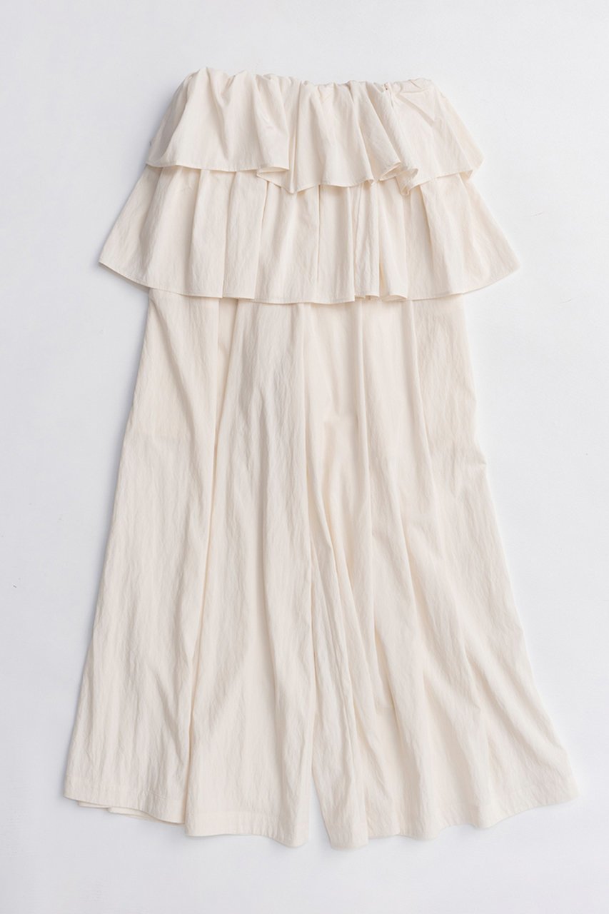 【メゾンスペシャル/MAISON SPECIAL】のMultiway Skirt Volume Pants/マルチウェイスカートボリュームパンツ インテリア・キッズ・メンズ・レディースファッション・服の通販 founy(ファニー) 　ファッション　Fashion　レディースファッション　Fashion for Women　スカート　Skirts　パンツ　Pants & Trousers　コンパクト　Compact, Small Size　ティアード　Tiered, Tiered Style　バランス　Balance, Style Balance　ミニスカート　Mini Skirt, Short Skirt　リラックス　Relax, Relaxed Fit　ロング　Long, Long-Length　ワイド　Wide, Wide Fit　夏　Summer　WHT(ホワイト)|ID: prp329100004906202 ipo3291000000036731995