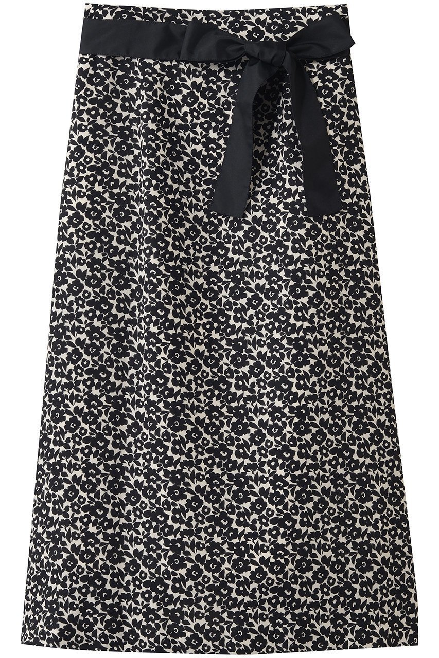 【ティアラ/Tiara】のPansyプリントリボンベルトスカート(セットアップ可) インテリア・キッズ・メンズ・レディースファッション・服の通販 founy(ファニー) 　ファッション　Fashion　レディースファッション　Fashion for Women　セットアップ　Matching Sets　スカート・ミニ/ミディ/マキシ　Skirts / Mini, Midi & Maxi Skirts　スカート　Skirts　ロングスカート　Long Skirts / Maxi & Midi Skirts　ベルト&ウエストマーク　Belts & Waist Accessories　エレガント 上品　Elegant　オケージョン　Occasion Wear　セットアップ　Set-Up, Coordinated Outfit　パーティ　Party, Party Style　フレア　Flare, Flared　プリント　Print, Printed Pattern　モチーフ　Motif, Design Theme　リボン　Ribbon, Bow　ロング　Long, Long-Length　新作・新入荷　New Arrivals / New In　ホワイト|ID: prp329100004906203 ipo3291000000036732008