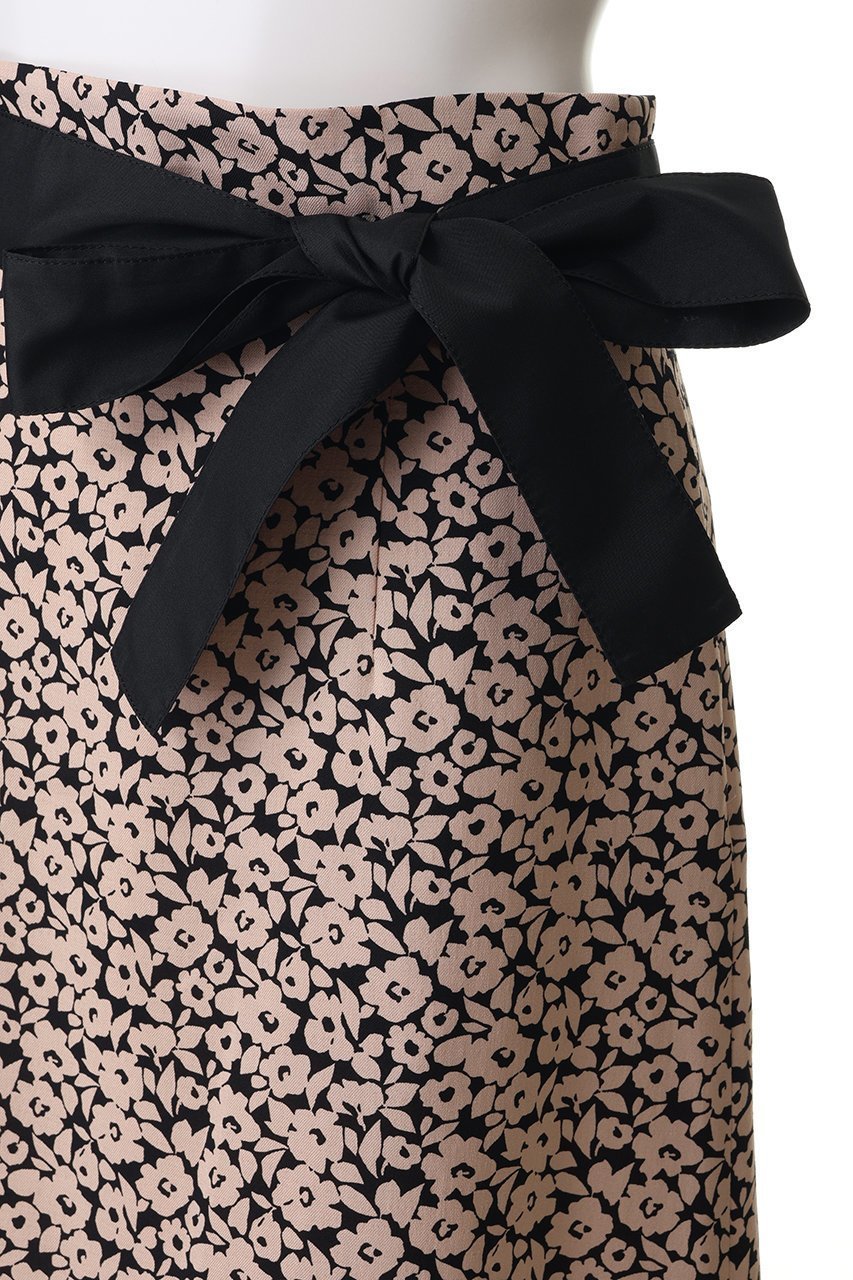 【ティアラ/Tiara】のPansyプリントリボンベルトスカート(セットアップ可) 人気、トレンドファッション・服の通販 founy(ファニー) 　ファッション　Fashion　レディースファッション　Fashion for Women　セットアップ　Matching Sets　スカート・ミニ/ミディ/マキシ　Skirts / Mini, Midi & Maxi Skirts　スカート　Skirts　ロングスカート　Long Skirts / Maxi & Midi Skirts　ベルト&ウエストマーク　Belts & Waist Accessories　エレガント 上品　Elegant　オケージョン　Occasion Wear　セットアップ　Set-Up, Coordinated Outfit　パーティ　Party, Party Style　フレア　Flare, Flared　プリント　Print, Printed Pattern　モチーフ　Motif, Design Theme　リボン　Ribbon, Bow　ロング　Long, Long-Length　新作・新入荷　New Arrivals / New In　other-5|ID: prp329100004906203 ipo3291000000036732013