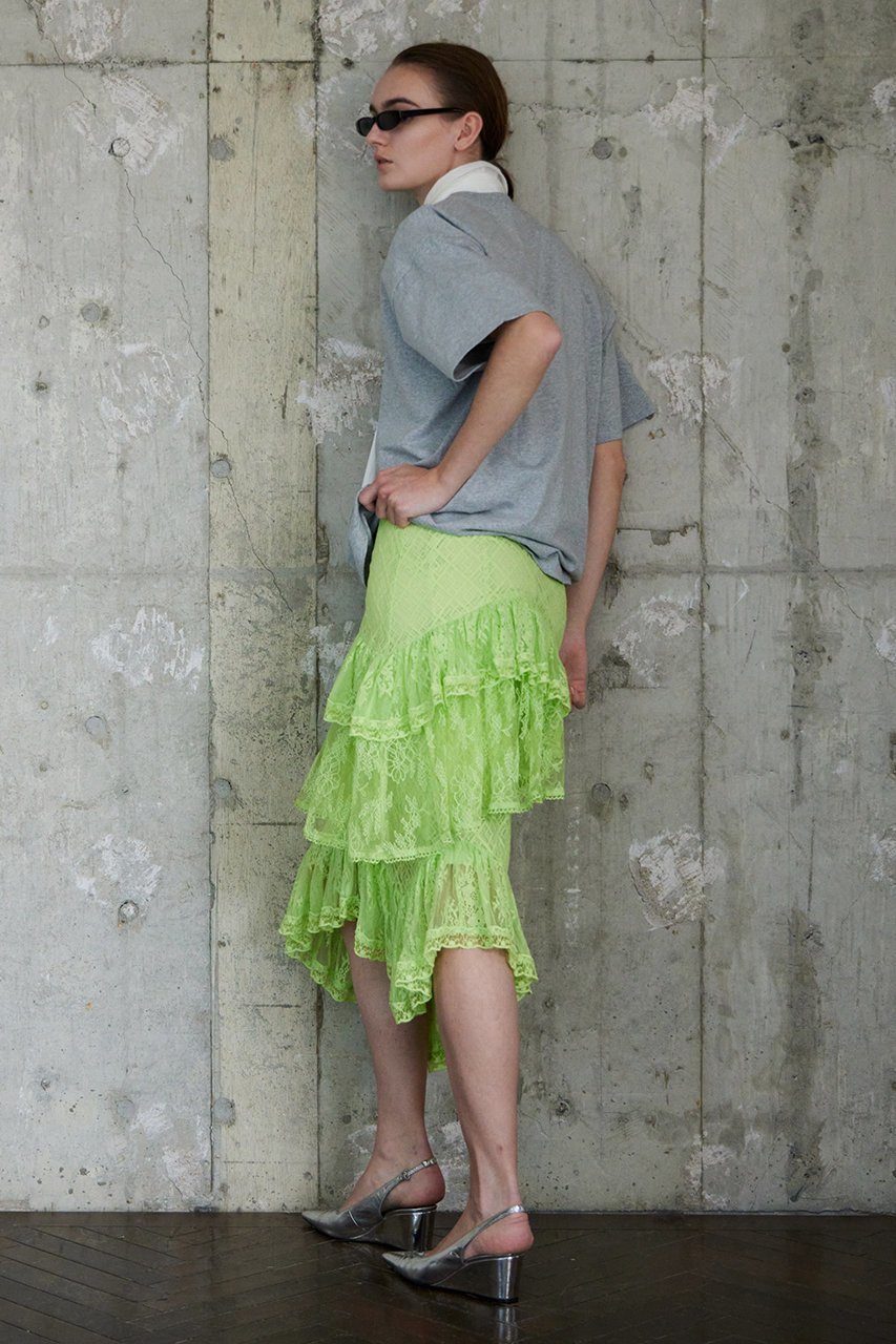 【メゾンスペシャル/MAISON SPECIAL】のLace Tiered Skirt/レースティアードスカート 人気、トレンドファッション・服の通販 founy(ファニー) 　ファッション　Fashion　レディースファッション　Fashion for Women　スカート　Skirts　ティアードスカート　Tiered Skirts　ロングスカート　Long Skirts / Maxi & Midi Skirts　イレギュラーヘム　Irregular Hem　ガーリー　Girly, Feminine Style　パターン　Pattern, Design Print　ペチコート　Petticoat, Underskirt　レース　Lace, Lace Fabric　ロング　Long, Long-Length　夏　Summer　other-4|ID: prp329100004906208 ipo3291000000036732053
