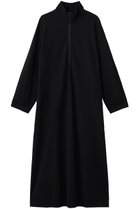 【プレインピープル/PLAIN PEOPLE】のハーフジップビッグワンピース ブラック|ID: prp329100004906227 ipo3291000000037237273