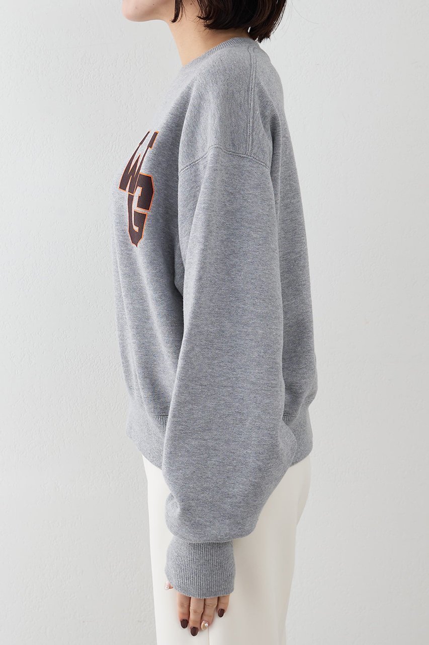 【ウィムガゼット/Whim Gazette】のワンポイントロゴ裏毛 人気、トレンドファッション・服の通販 founy(ファニー) 　ファッション　Fashion　レディースファッション　Fashion for Women　トップス・カットソー　Cut & Sew Tops　シャツ・ブラウス・オフィスカジュアル　Elegant Blouses & Button-Ups　レディースパーカー・カジュアルフーディー　Casual Hoodies & Sweatshirts　ロングTシャツ・Tシャツ　Longline T-Shirts & Tees　スウェット・クルーネックトップス　Sweatshirts & Crewnecks / Relaxed Fit Sweat Tops　カットソー・ベーシックTシャツ　Cut-and-Sewn Tops / Stretch Tees & Basics　シンプル　Simple, Minimal　スウェット / スエット　Sweatshirt, Sweatwear　リラックス　Relax, Relaxed Fit　ループ　Loop, Loop Knit　ワンポイント　One Point, Statement Accent　other-8|ID: prp329100004906229 ipo3291000000036734584