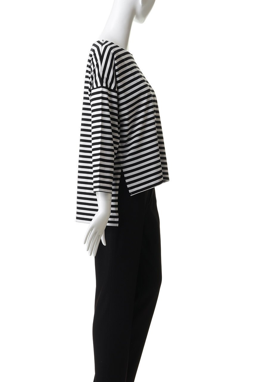 【スリー ドッツ/three dots】のパウダリーコットン 7分袖 人気、トレンドファッション・服の通販 founy(ファニー) 　ファッション　Fashion　レディースファッション　Fashion for Women　トップス・カットソー　Cut & Sew Tops　シャツ・ブラウス・オフィスカジュアル　Elegant Blouses & Button-Ups　ロングTシャツ・Tシャツ　Longline T-Shirts & Tees　カットソー・ベーシックTシャツ　Cut-and-Sewn Tops / Stretch Tees & Basics　おすすめ　Recommended / Our Picks　インド　Indian Textile　カットソー　Cut and Sewn Top　スリーブ　Sleeve, Long Sleeve / Short Sleeve　ミックス　Mix, Mixed Style　ロング　Long, Long-Length　other-3|ID: prp329100004906243 ipo3291000000036734725