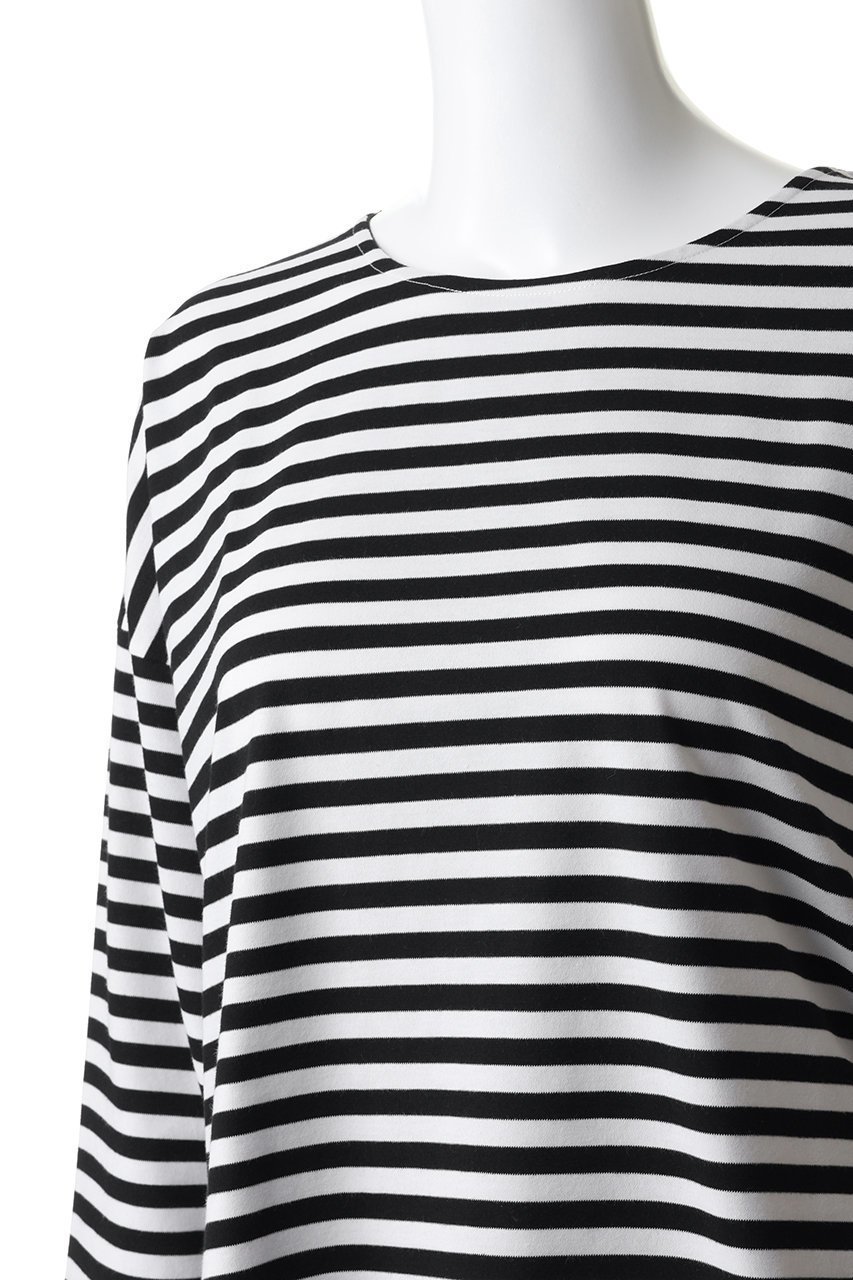 【スリー ドッツ/three dots】のパウダリーコットン 7分袖 人気、トレンドファッション・服の通販 founy(ファニー) 　ファッション　Fashion　レディースファッション　Fashion for Women　トップス・カットソー　Cut & Sew Tops　シャツ・ブラウス・オフィスカジュアル　Elegant Blouses & Button-Ups　ロングTシャツ・Tシャツ　Longline T-Shirts & Tees　カットソー・ベーシックTシャツ　Cut-and-Sewn Tops / Stretch Tees & Basics　おすすめ　Recommended / Our Picks　インド　Indian Textile　カットソー　Cut and Sewn Top　スリーブ　Sleeve, Long Sleeve / Short Sleeve　ミックス　Mix, Mixed Style　ロング　Long, Long-Length　other-5|ID: prp329100004906243 ipo3291000000036734727