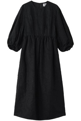 【ハー/HER.】のシアージャカードボリュームスリーブワンピース 人気、トレンドファッション・服の通販 founy(ファニー) ファッション Fashion レディースファッション Fashion for Women ワンピース Dresses チュニック Tunic Tops & Dresses ジャカード／ジャガード Jacquard, Woven Pattern スリーブ Sleeve, Long Sleeve / Short Sleeve チュニック Tunic, Long Top ロング Long, Long-Length 春 Spring |ID:prp329100004906245