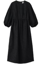 【ハー/HER.】のシアージャカードボリュームスリーブワンピース ブラック|ID:prp329100004906245