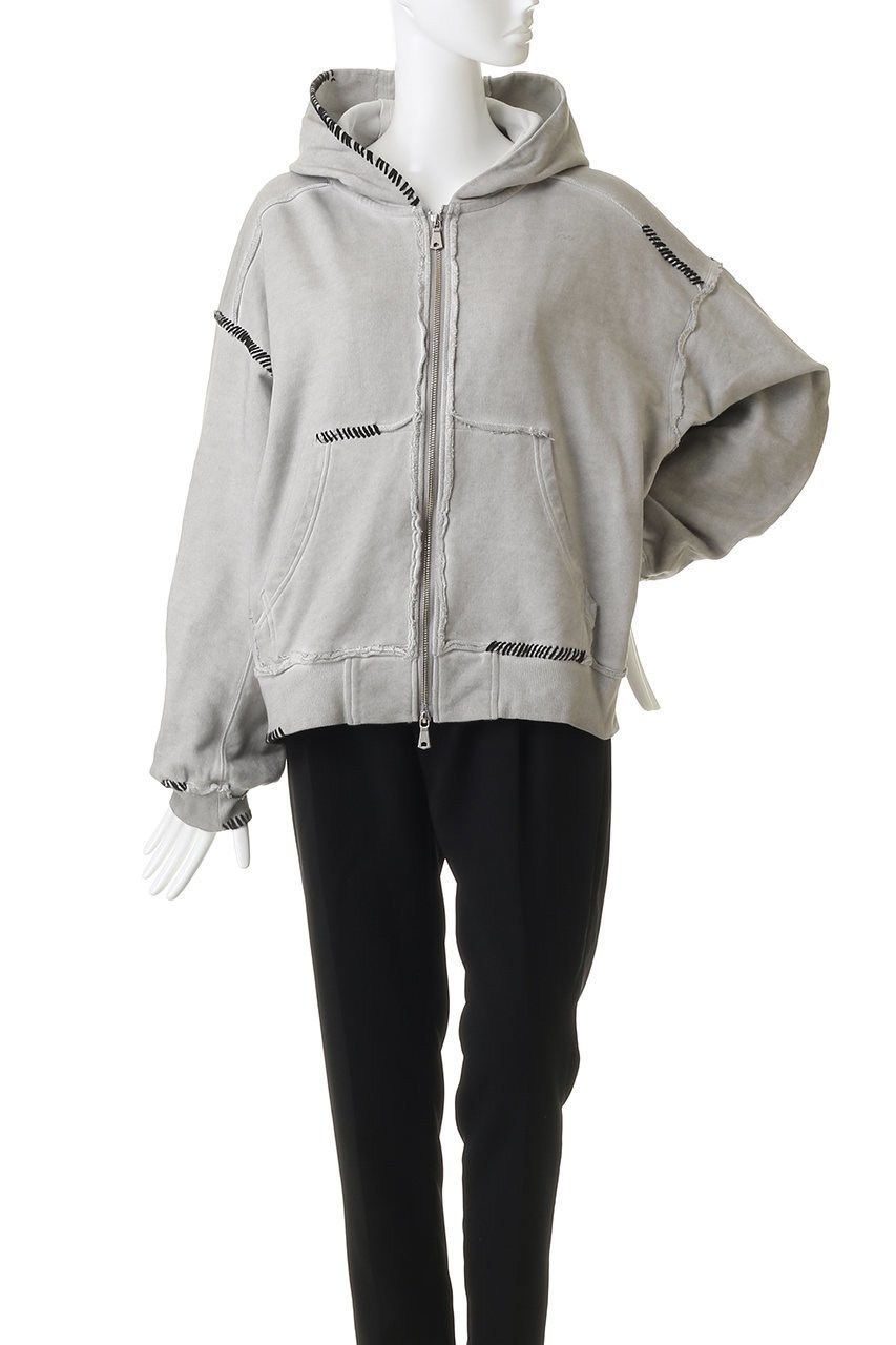 【メゾンスペシャル/MAISON SPECIAL】の【UNISEX】オーバーダイエンブロイダリーZIPパーカー 人気、トレンドファッション・服の通販 founy(ファニー) 　ファッション　Fashion　レディースファッション　Fashion for Women　トップス・カットソー　Cut & Sew Tops　シャツ・ブラウス・オフィスカジュアル　Elegant Blouses & Button-Ups　レディースパーカー・カジュアルフーディー　Casual Hoodies & Sweatshirts　ロングTシャツ・Tシャツ　Longline T-Shirts & Tees　スウェット・クルーネックトップス　Sweatshirts & Crewnecks / Relaxed Fit Sweat Tops　カットソー・ベーシックTシャツ　Cut-and-Sewn Tops / Stretch Tees & Basics　ユニセックス　Unisex, Genderless　ダメージ　Distressed, Destroyed　パーカー　Hoodie, Parka　other-2|ID: prp329100004906250 ipo3291000000036734784