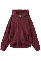 【メゾンスペシャル/MAISON SPECIAL】の【UNISEX】サンフェード 裏毛スウェット ZIPパーカー BGD(バーガンディー)|ID: prp329100004906251 ipo3291000000036734792