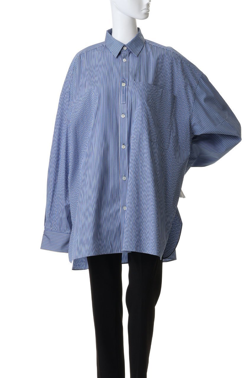 【ナゴンスタンス/nagonstans】のover basic shirt 人気、トレンドファッション・服の通販 founy(ファニー) 　ファッション　Fashion　レディースファッション　Fashion for Women　トップス・カットソー　Cut & Sew Tops　シャツ・ブラウス・オフィスカジュアル　Elegant Blouses & Button-Ups　なめらか　Smooth, Silky Texture　サングラス　Sunglasses, Shades　ストライプ　Stripe, Striped Pattern　スリーブ　Sleeve, Long Sleeve / Short Sleeve　ポケット　Pocket, Pocket Detail　メンズ　Men's, Menswear　ロング　Long, Long-Length　other-2|ID: prp329100004906252 ipo3291000000036734811