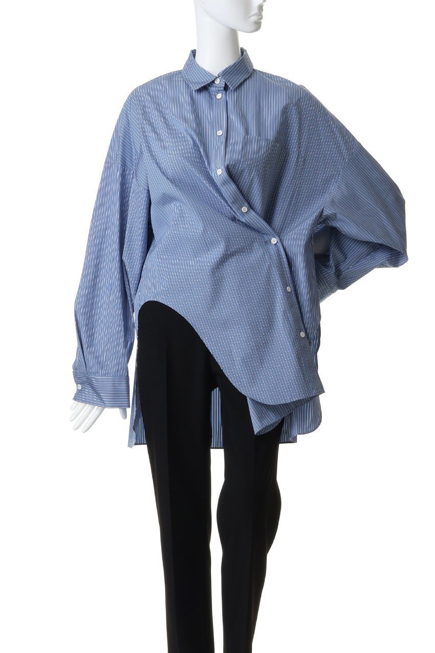 【エンフォルド/ENFOLD】のTWO-WAY BASIC SHIRT 人気、トレンドファッション・服の通販 founy(ファニー) 　ファッション　Fashion　レディースファッション　Fashion for Women　トップス・カットソー　Cut & Sew Tops　シャツ・ブラウス・オフィスカジュアル　Elegant Blouses & Button-Ups　シェイプ　Shape, Slim Fit　スリーブ　Sleeve, Long Sleeve / Short Sleeve　ロング　Long, Long-Length　羽織　Haori, Light Jacket　other-6|ID: prp329100004906254 ipo3291000000036734831