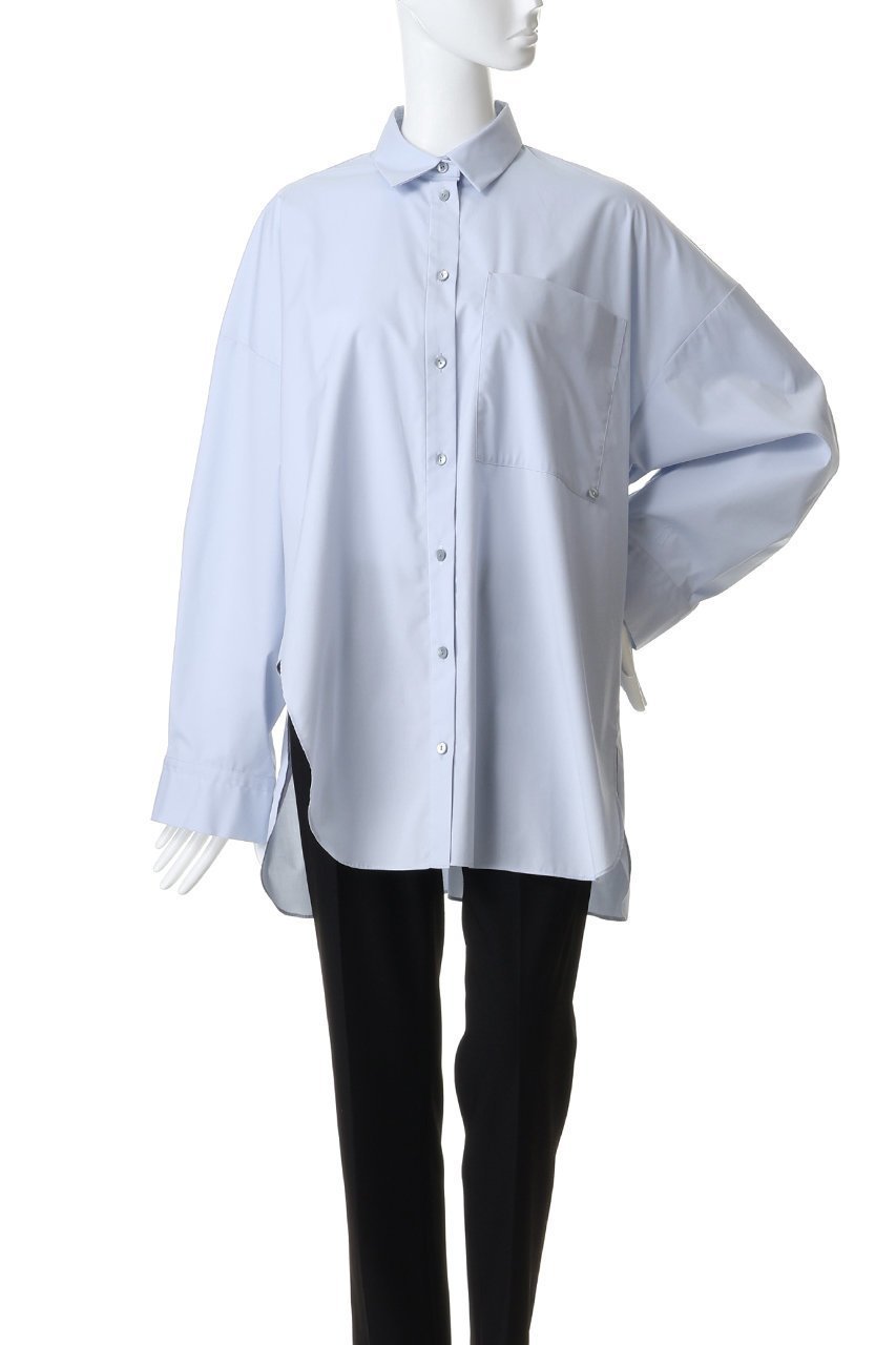 【エンフォルド/ENFOLD】のTWO-WAY BASIC SHIRT 人気、トレンドファッション・服の通販 founy(ファニー) 　ファッション　Fashion　レディースファッション　Fashion for Women　トップス・カットソー　Cut & Sew Tops　シャツ・ブラウス・オフィスカジュアル　Elegant Blouses & Button-Ups　なめらか　Smooth, Silky Texture　シェイプ　Shape, Slim Fit　スリーブ　Sleeve, Long Sleeve / Short Sleeve　フィット　Fit, Slim Fit　ロング　Long, Long-Length　夏　Summer　春　Spring　S/S・春夏　SS, Spring/Summer, Warm Season　other-2|ID: prp329100004906255 ipo3291000000036734835