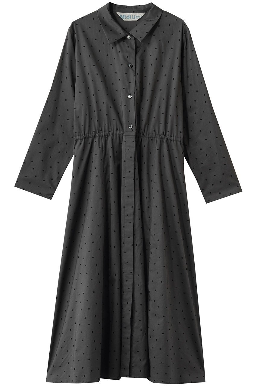 【ミディウミ/MidiUmi】のwaist switching dots OP ワンピース 人気、トレンドファッション・服の通販 founy(ファニー) 　ファッション　Fashion　レディースファッション　Fashion for Women　ワンピース　Dresses　チュニック　Tunic Tops & Dresses　クラシカル　Classical, Vintage-Inspired　サンダル　Sandals, Summer Shoes　チュニック　Tunic, Long Top　ドット　Polka Dot, Dot Pattern　フェミニン　Feminine, Girly　ロング　Long, Long-Length　春　Spring　 other-1|ID: prp329100004906263 ipo3291000000036734898