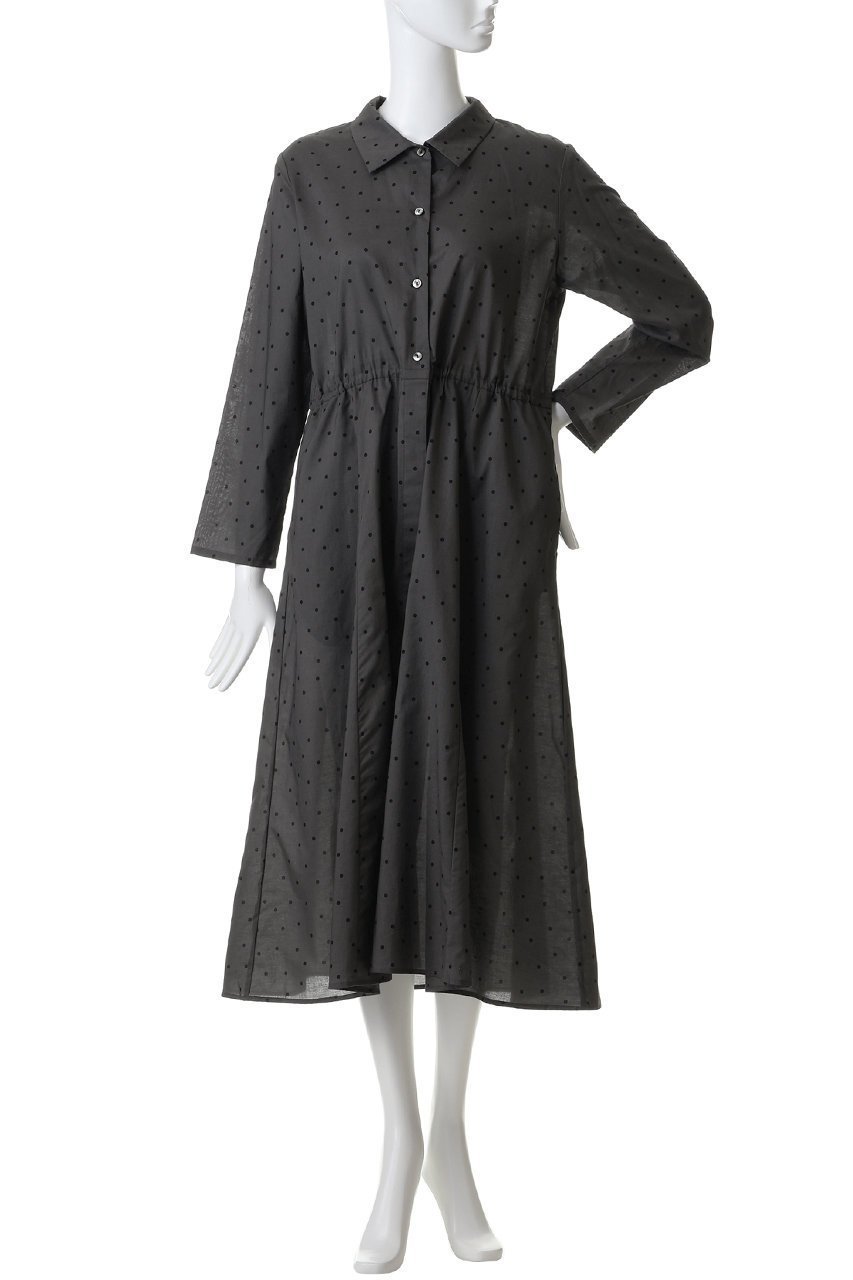 【ミディウミ/MidiUmi】のwaist switching dots OP ワンピース 人気、トレンドファッション・服の通販 founy(ファニー) 　ファッション　Fashion　レディースファッション　Fashion for Women　ワンピース　Dresses　チュニック　Tunic Tops & Dresses　クラシカル　Classical, Vintage-Inspired　サンダル　Sandals, Summer Shoes　チュニック　Tunic, Long Top　ドット　Polka Dot, Dot Pattern　フェミニン　Feminine, Girly　ロング　Long, Long-Length　春　Spring　other-2|ID: prp329100004906263 ipo3291000000036734901