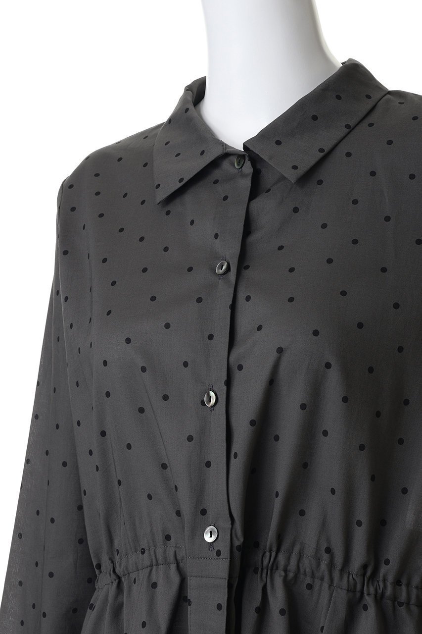 【ミディウミ/MidiUmi】のwaist switching dots OP ワンピース 人気、トレンドファッション・服の通販 founy(ファニー) 　ファッション　Fashion　レディースファッション　Fashion for Women　ワンピース　Dresses　チュニック　Tunic Tops & Dresses　クラシカル　Classical, Vintage-Inspired　サンダル　Sandals, Summer Shoes　チュニック　Tunic, Long Top　ドット　Polka Dot, Dot Pattern　フェミニン　Feminine, Girly　ロング　Long, Long-Length　春　Spring　other-5|ID: prp329100004906263 ipo3291000000036734904