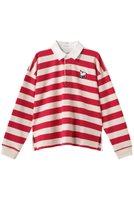 【マザー/MOTHER】のTHE BOXY MATCH ラムモチーフ ボーダー ポロカラートップス (GOR) 人気、トレンドファッション・服の通販 founy(ファニー) ファッション Fashion レディースファッション Fashion for Women トップス・カットソー Cut & Sew Tops シャツ・ブラウス・オフィスカジュアル Elegant Blouses & Button-Ups ポロシャツ・きれいめカジュアル Smart-Casual Polo Tops バランス Balance, Style Balance パッチ Patch, Appliqué ボーダー Border, Stripe ポロシャツ Polo Shirt, Collared Tee モチーフ Motif, Design Theme |ID:prp329100004906265