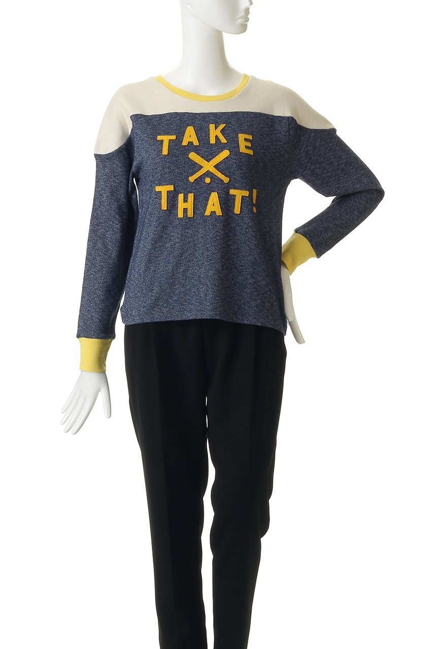 【マザー/MOTHER】のTHE LS CAP OUTFIELDER TAKE THAT ロングTシャツ (KTH) 人気、トレンドファッション・服の通販 founy(ファニー) 　ファッション　Fashion　レディースファッション　Fashion for Women　トップス・カットソー　Cut & Sew Tops　シャツ・ブラウス・オフィスカジュアル　Elegant Blouses & Button-Ups　ロングTシャツ・Tシャツ　Longline T-Shirts & Tees　カットソー・ベーシックTシャツ　Cut-and-Sewn Tops / Stretch Tees & Basics　キャップ&ハット　Hats & Caps　イエロー　Yellow　ショルダー　Shoulder, Shoulder Strap　スリーブ　Sleeve, Long Sleeve / Short Sleeve　デニム　Denim, Jeans Material　フロント　Front, Front Design　ボトム　Bottoms, Lower Wear　ロング　Long, Long-Length　ワイド　Wide, Wide Fit　定番　Standard, Basic Item　other-2|ID: prp329100004906266 ipo3291000000036734923