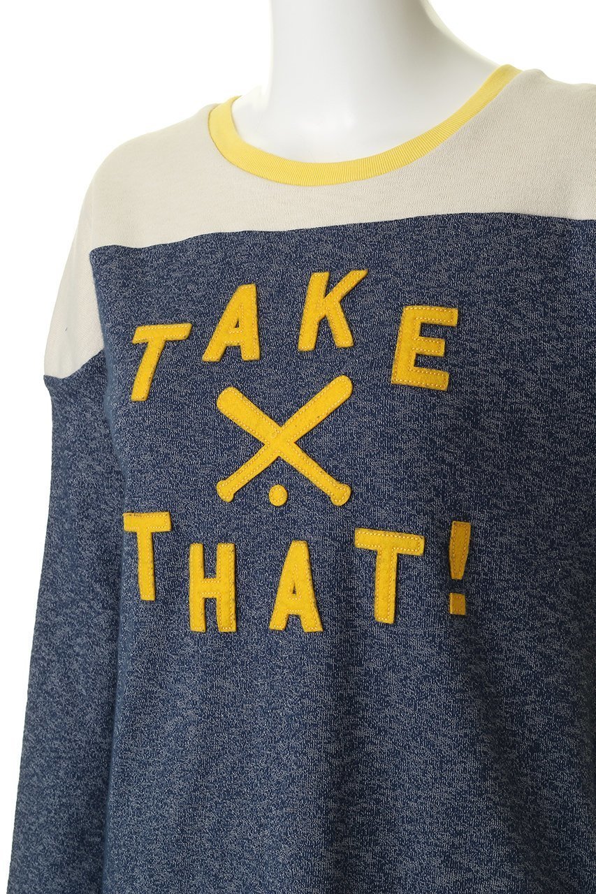【マザー/MOTHER】のTHE LS CAP OUTFIELDER TAKE THAT ロングTシャツ (KTH) 人気、トレンドファッション・服の通販 founy(ファニー) 　ファッション　Fashion　レディースファッション　Fashion for Women　トップス・カットソー　Cut & Sew Tops　シャツ・ブラウス・オフィスカジュアル　Elegant Blouses & Button-Ups　ロングTシャツ・Tシャツ　Longline T-Shirts & Tees　カットソー・ベーシックTシャツ　Cut-and-Sewn Tops / Stretch Tees & Basics　キャップ&ハット　Hats & Caps　イエロー　Yellow　ショルダー　Shoulder, Shoulder Strap　スリーブ　Sleeve, Long Sleeve / Short Sleeve　デニム　Denim, Jeans Material　フロント　Front, Front Design　ボトム　Bottoms, Lower Wear　ロング　Long, Long-Length　ワイド　Wide, Wide Fit　定番　Standard, Basic Item　other-5|ID: prp329100004906266 ipo3291000000036734926