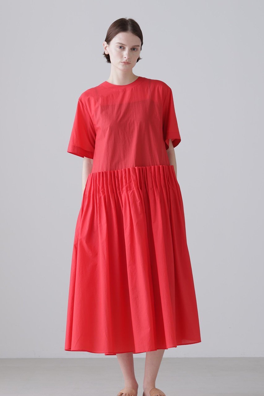 【アドーア/ADORE】のナイロンコットンタフタワンピース 人気、トレンドファッション・服の通販 founy(ファニー) 　ファッション　Fashion　レディースファッション　Fashion for Women　ワンピース　Dresses　チュニック　Tunic Tops & Dresses　シンプル　Simple, Minimal　タフタ　Taffeta, Structured Fabric　ダウン　Down, Puffer　チュニック　Tunic, Long Top　ロング　Long, Long-Length　エレガント 上品　Elegant　夏　Summer　春　Spring　S/S・春夏　SS, Spring/Summer, Warm Season　軽量　Lightweight, Ultra Light　other-2|ID: prp329100004906271 ipo3291000000036734961