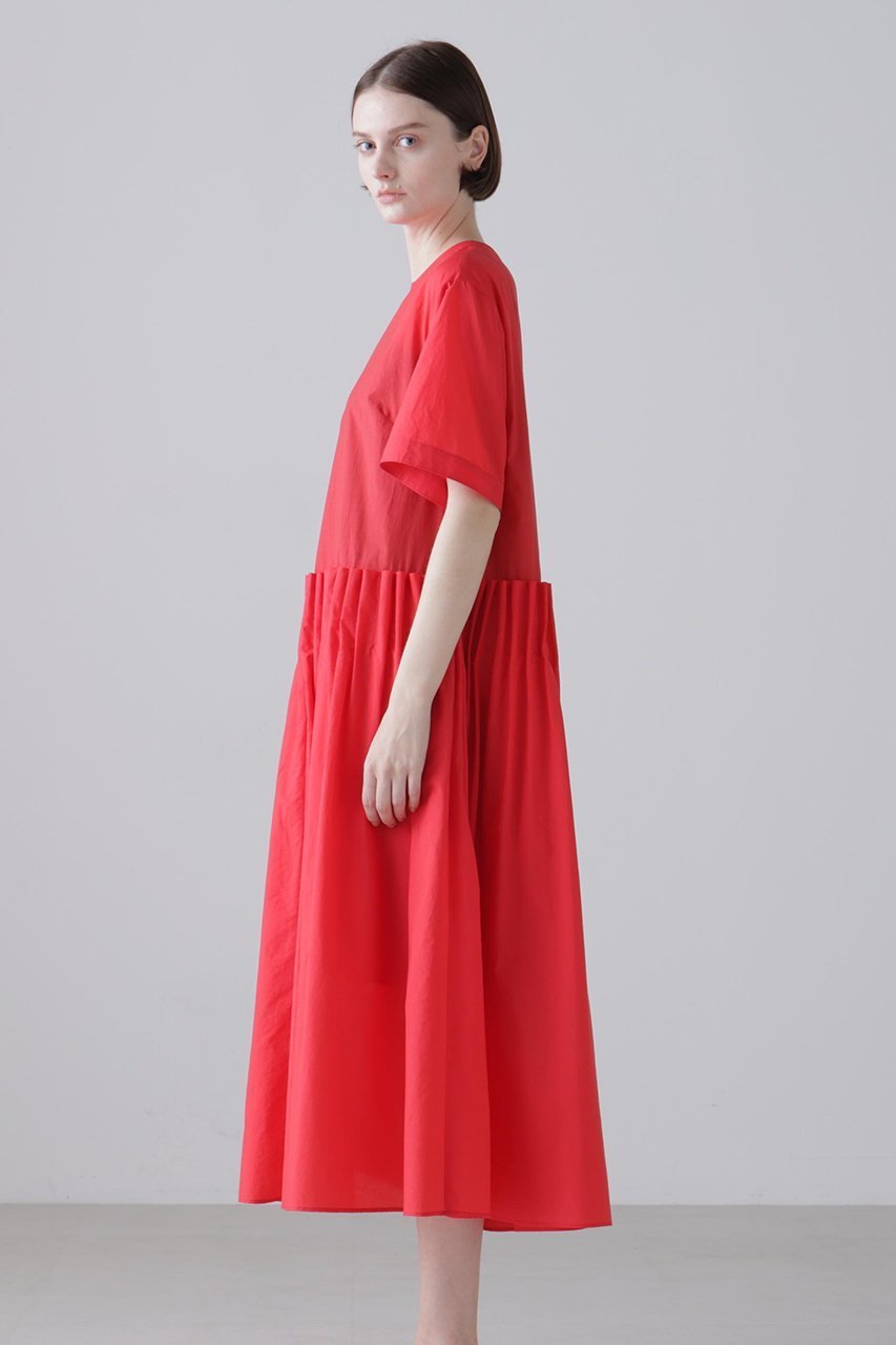 【アドーア/ADORE】のナイロンコットンタフタワンピース 人気、トレンドファッション・服の通販 founy(ファニー) 　ファッション　Fashion　レディースファッション　Fashion for Women　ワンピース　Dresses　チュニック　Tunic Tops & Dresses　シンプル　Simple, Minimal　タフタ　Taffeta, Structured Fabric　ダウン　Down, Puffer　チュニック　Tunic, Long Top　ロング　Long, Long-Length　エレガント 上品　Elegant　夏　Summer　春　Spring　S/S・春夏　SS, Spring/Summer, Warm Season　軽量　Lightweight, Ultra Light　other-3|ID: prp329100004906271 ipo3291000000036734962