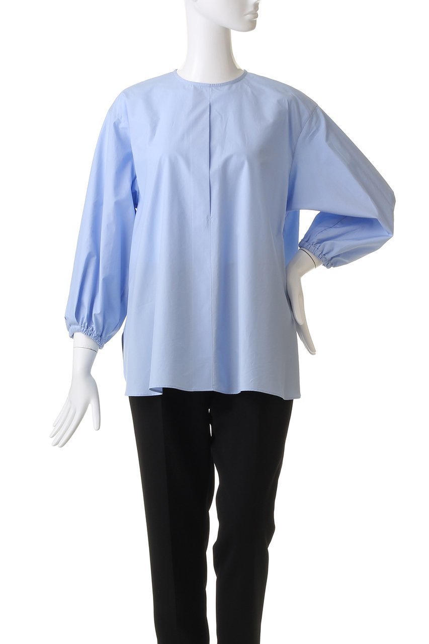 【ジェイドット/j.】の細番手コットンケープブラウス 人気、トレンドファッション・服の通販 founy(ファニー) 　ファッション　Fashion　レディースファッション　Fashion for Women　トップス・カットソー　Cut & Sew Tops　シャツ・ブラウス・オフィスカジュアル　Elegant Blouses & Button-Ups　コーティング　Coating, Coated Finish　シンプル　Simple, Minimal　スリーブ　Sleeve, Long Sleeve / Short Sleeve　ロング　Long, Long-Length　ビジネス 仕事 通勤　Business / Work / Commuting　other-8|ID: prp329100004906280 ipo3291000000036735047