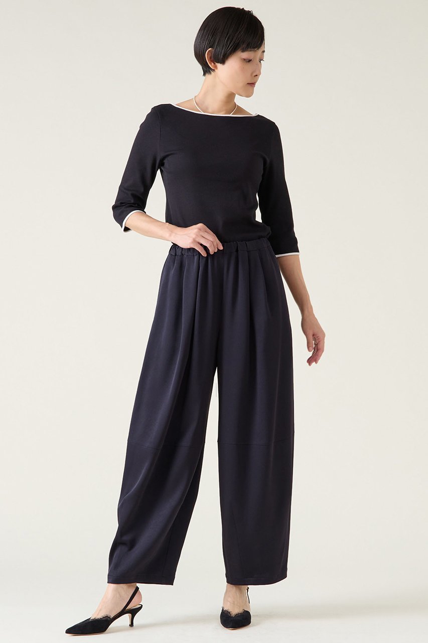 【マルティニーク/martinique】のバイカラーパイピングプルオーバー 人気、トレンドファッション・服の通販 founy(ファニー) 　ファッション　Fashion　レディースファッション　Fashion for Women　トップス・カットソー　Cut & Sew Tops　シャツ・ブラウス・オフィスカジュアル　Elegant Blouses & Button-Ups　ロングTシャツ・Tシャツ　Longline T-Shirts & Tees　カジュアルプルオーバー・ニットトップス　Pullovers & Knit Tops / Casual Pullovers　カットソー・ベーシックTシャツ　Cut-and-Sewn Tops / Stretch Tees & Basics　おすすめ　Recommended / Our Picks　インナー　Innerwear　カットソー　Cut and Sewn Top　クラシカル　Classical, Vintage-Inspired　ショート　Short, Short Length　ジャケット　Jacket, Outerwear　ストレッチ　Stretch, Stretchy Fabric　スリーブ　Sleeve, Long Sleeve / Short Sleeve　テレコ　Ribbed, Rib Stitch　夏　Summer　春　Spring　無地　Plain, Solid Color　other-4|ID: prp329100004906284 ipo3291000000036735081