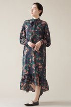 【マルティニーク/martinique】のティアードワンピース 人気、トレンドファッション・服の通販 founy(ファニー) ファッション Fashion レディースファッション Fashion for Women ワンピース Dresses チュニック Tunic Tops & Dresses クラシック Classic, Timeless Style スタンド Stand Collar, Upright Stand チュニック Tunic, Long Top ティアード Tiered, Tiered Style ティアードワンピース Tiered Dress, Flared Dress フラワー Flower, Floral プリント Print, Printed Pattern リボン Ribbon, Bow thumbnail ネイビー|ID: prp329100004906293 ipo3291000000036735136