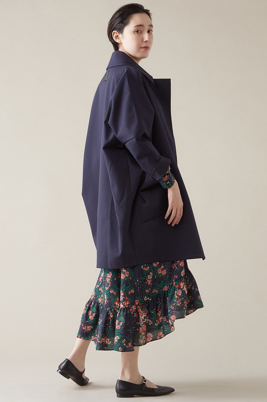 【マルティニーク/martinique】のティアードワンピース 人気、トレンドファッション・服の通販 founy(ファニー) 　ファッション　Fashion　レディースファッション　Fashion for Women　ワンピース　Dresses　チュニック　Tunic Tops & Dresses　クラシック　Classic, Timeless Style　スタンド　Stand Collar, Upright Stand　チュニック　Tunic, Long Top　ティアード　Tiered, Tiered Style　ティアードワンピース　Tiered Dress, Flared Dress　フラワー　Flower, Floral　プリント　Print, Printed Pattern　リボン　Ribbon, Bow　other-4|ID: prp329100004906293 ipo3291000000036735139