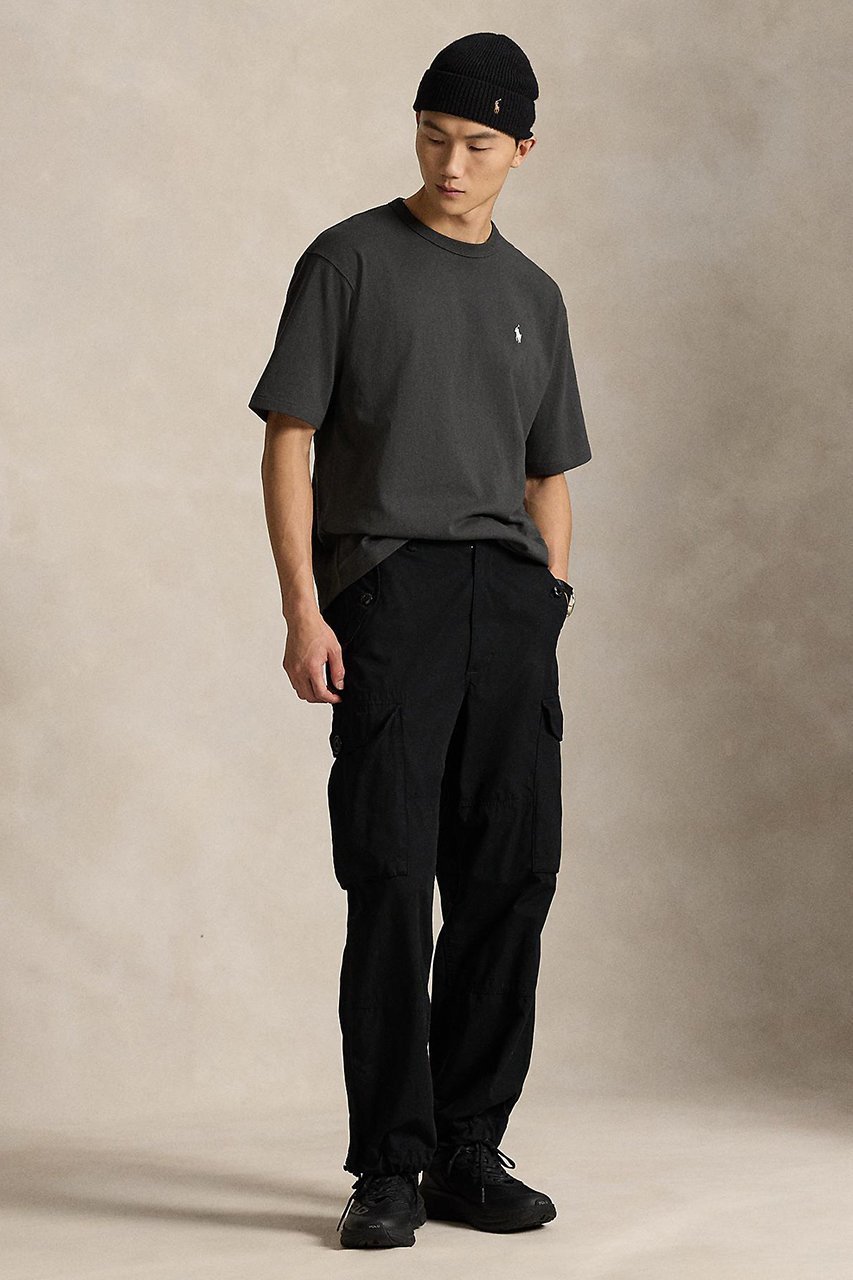 【ラルフローレン/RALPH LAUREN / MEN】の【MEN】【POLO RALPH LAUREN】リラックス フィット ロゴ ジャージー Tシャツ 人気、トレンドファッション・服の通販 founy(ファニー) 　ファッション　Fashion　メンズファッション　Fashion for Men　トップス・カットソー　Cut & Sew Tops　メンズシャツ　Shirts　クラシック　Classic, Timeless Style　ショート　Short, Short Length　シンプル　Simple, Minimal　スリーブ　Sleeve, Long Sleeve / Short Sleeve　バランス　Balance, Style Balance　ビッグ　Big, Oversized　フィット　Fit, Slim Fit　フロント　Front, Front Design　リラックス　Relax, Relaxed Fit　半袖　Short Sleeve, Half Sleeve　other-2|ID: prp329100004906307 ipo3291000000036735285