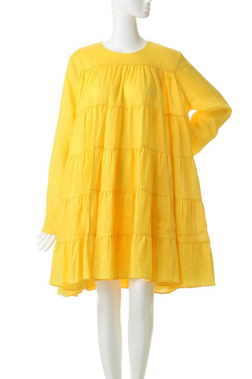 【マーレット/MERLETTE】のSOLIMAN リネン混ティアードドレス 人気、トレンドファッション・服の通販 founy(ファニー) 　ファッション　Fashion　レディースファッション　Fashion for Women　ワンピース　Dresses　フォーマル・パーティードレス・結婚式用ドレス　Elegant & Casual Dresses　チュニック　Tunic Tops & Dresses　チュニック　Tunic, Long Top　ドレス　Dress, One-Piece　リゾート　Resort, Vacation Style　リネン　Linen, Linen Fabric　other-2|ID: prp329100004906310 ipo3291000000036735331