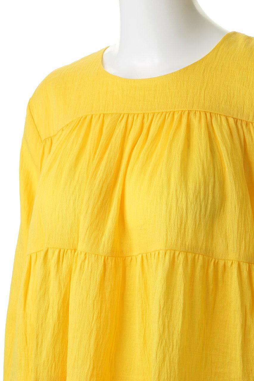 【マーレット/MERLETTE】のSOLIMAN リネン混ティアードドレス 人気、トレンドファッション・服の通販 founy(ファニー) 　ファッション　Fashion　レディースファッション　Fashion for Women　ワンピース　Dresses　フォーマル・パーティードレス・結婚式用ドレス　Elegant & Casual Dresses　チュニック　Tunic Tops & Dresses　チュニック　Tunic, Long Top　ドレス　Dress, One-Piece　リゾート　Resort, Vacation Style　リネン　Linen, Linen Fabric　other-5|ID: prp329100004906310 ipo3291000000036735334