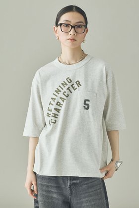 【カレンソロジー/Curensology】の【UNIVERSAL OVERALL】ポケットTシャツ 人気、トレンドファッション・服の通販 founy(ファニー) ファッション Fashion レディースファッション Fashion for Women トップス・カットソー Cut & Sew Tops シャツ・ブラウス・オフィスカジュアル Elegant Blouses & Button-Ups ロングTシャツ・Tシャツ Longline T-Shirts & Tees カットソー・ベーシックTシャツ Cut-and-Sewn Tops / Stretch Tees & Basics ショート Short, Short Length スリーブ Sleeve, Long Sleeve / Short Sleeve ダメージ Distressed, Destroyed バランス Balance, Style Balance ポケット Pocket, Pocket Detail 別注 Limited Edition, Custom Order 新作・新入荷 New Arrivals / New In |ID:prp329100004906311