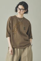 【カレンソロジー/Curensology】の【UNIVERSAL OVERALL】ポケットTシャツ ブラウン|ID:prp329100004906311