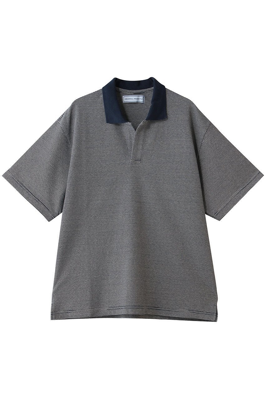 【ユニバーサルプロダクツ/UNIVERSAL PRODUCTS / MEN】の【MEN】S/S SKIPPER T-SHIRTS インテリア・キッズ・メンズ・レディースファッション・服の通販 founy(ファニー) 　ファッション　Fashion　メンズファッション　Fashion for Men　トップス・カットソー　Cut & Sew Tops　メンズシャツ　Shirts　ロングTシャツ・Tシャツ / 着回し力抜群　Longline T-Shirts & Tees　ショート　Short, Short Length　スキッパー　Skipper, Open Collar　スリーブ　Sleeve, Long Sleeve / Short Sleeve　ミリタリー　Military, Army Style　リラックス　Relax, Relaxed Fit　夏　Summer　S/S・春夏　SS, Spring/Summer, Warm Season　NAVY|ID: prp329100004906330 ipo3291000000036735521