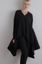 【ル フィル/LE PHIL】の2WAYツイルイレギュラーヘムブラウス 人気、トレンドファッション・服の通販 founy(ファニー) ファッション Fashion レディースファッション Fashion for Women トップス・カットソー Cut & Sew Tops シャツ・ブラウス・オフィスカジュアル Elegant Blouses & Button-Ups おすすめ Recommended / Our Picks イレギュラーヘム Irregular Hem コンパクト Compact, Small Size ストレッチ Stretch, Stretchy Fabric スリーブ Sleeve, Long Sleeve / Short Sleeve ツイル Twist, Twisted Detail ドレープ Drape, Draping Fabric ビッグ Big, Oversized ミックス Mix, Mixed Style ロング Long, Long-Length 定番 Standard, Basic Item ビジネス 仕事 通勤 Business / Work / Commuting thumbnail ブラック|ID: prp329100004906339 ipo3291000000036735581