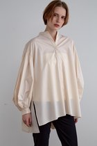 【ル フィル/LE PHIL】の《LE PHIL》ライトタイプライターギャザーブラウス 人気、トレンドファッション・服の通販 founy(ファニー) ファッション Fashion レディースファッション Fashion for Women トップス・カットソー Cut & Sew Tops シャツ・ブラウス・オフィスカジュアル Elegant Blouses & Button-Ups おすすめ Recommended / Our Picks ギャザー Gathered, Ruffled スリット Slit, Slit Detail スリーブ Sleeve, Long Sleeve / Short Sleeve バランス Balance, Style Balance ブロード Broadcloth, Fine Cotton ベスト Vest, Waistcoat ヨーク Yoke, Yoke Design リラックス Relax, Relaxed Fit ロング Long, Long-Length thumbnail ベージュ|ID: prp329100004906342 ipo3291000000036735606