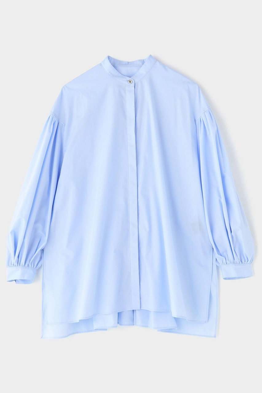 【ル フィル/LE PHIL】の《LE PHIL》ライトタイプライターギャザーブラウス 人気、トレンドファッション・服の通販 founy(ファニー) 　ファッション　Fashion　レディースファッション　Fashion for Women　トップス・カットソー　Cut & Sew Tops　シャツ・ブラウス・オフィスカジュアル　Elegant Blouses & Button-Ups　おすすめ　Recommended / Our Picks　ギャザー　Gathered, Ruffled　スリット　Slit, Slit Detail　スリーブ　Sleeve, Long Sleeve / Short Sleeve　バランス　Balance, Style Balance　ブロード　Broadcloth, Fine Cotton　ベスト　Vest, Waistcoat　ヨーク　Yoke, Yoke Design　リラックス　Relax, Relaxed Fit　ロング　Long, Long-Length　other-2|ID: prp329100004906342 ipo3291000000036735608